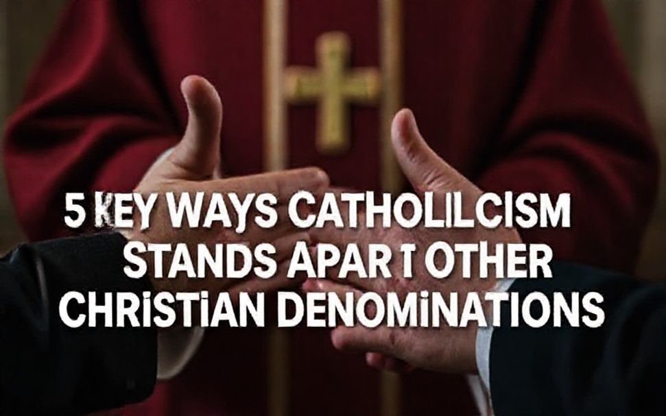 5 Key Ways Catholicism Stands Apart from Other Christian Denominations*