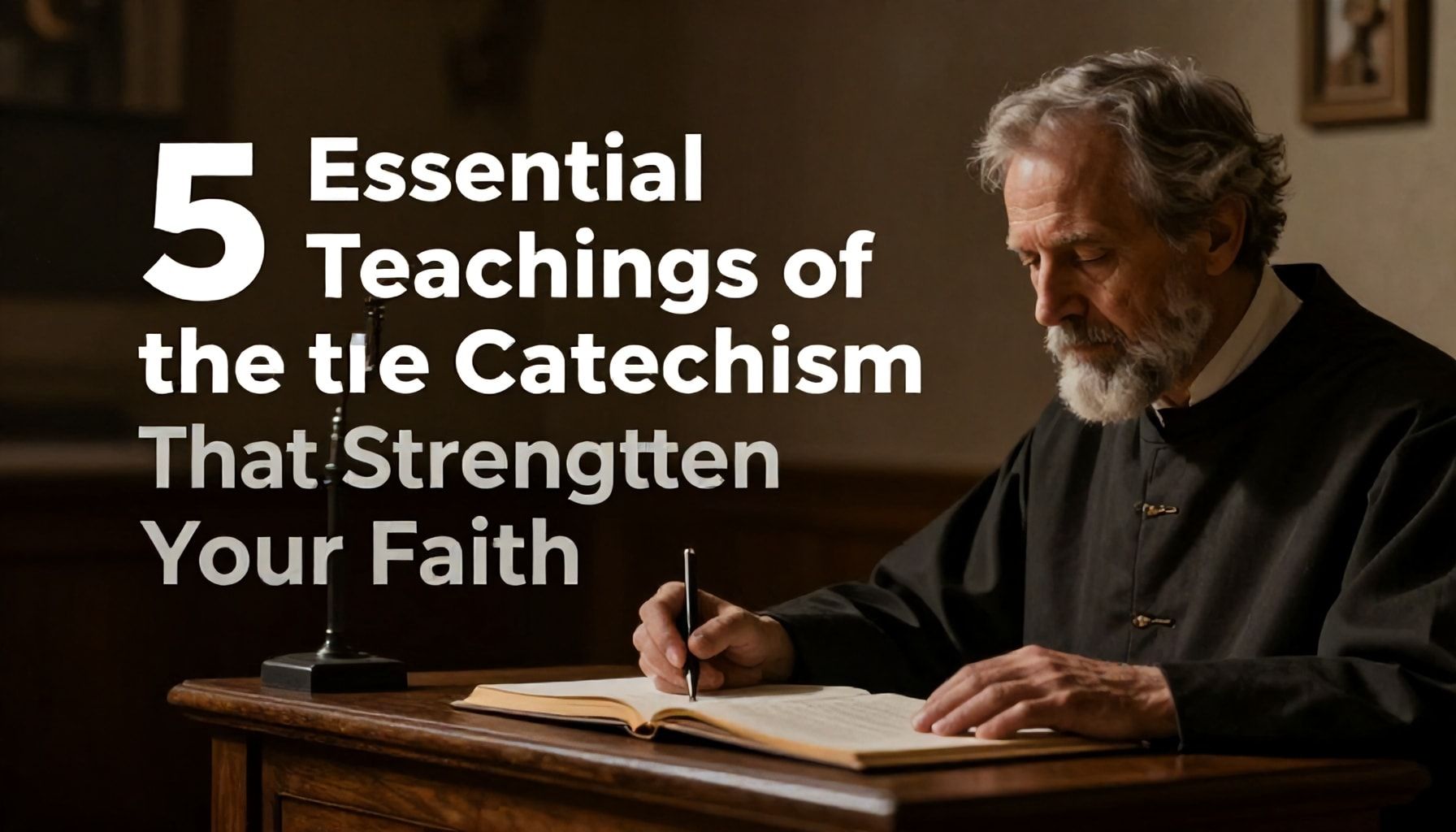 5 Essential Teachings of the Catechism That Strengthen Your Faith*