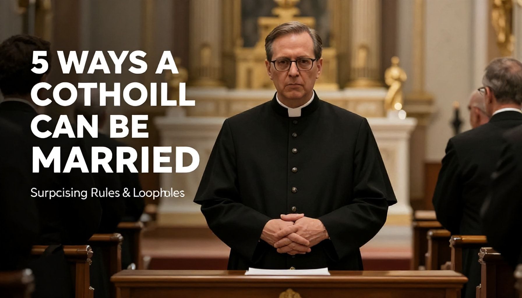 5 Ways a Catholic Priest Can Be Married—Surprising Rules & Loopholes*
