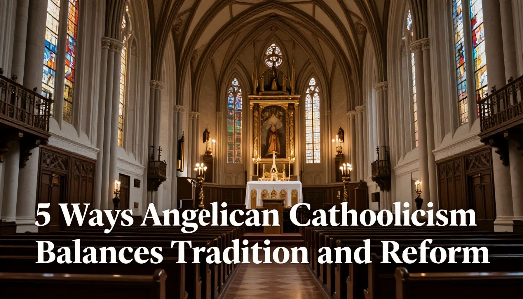 5 Ways Anglican Catholicism Balances Tradition and Reform*