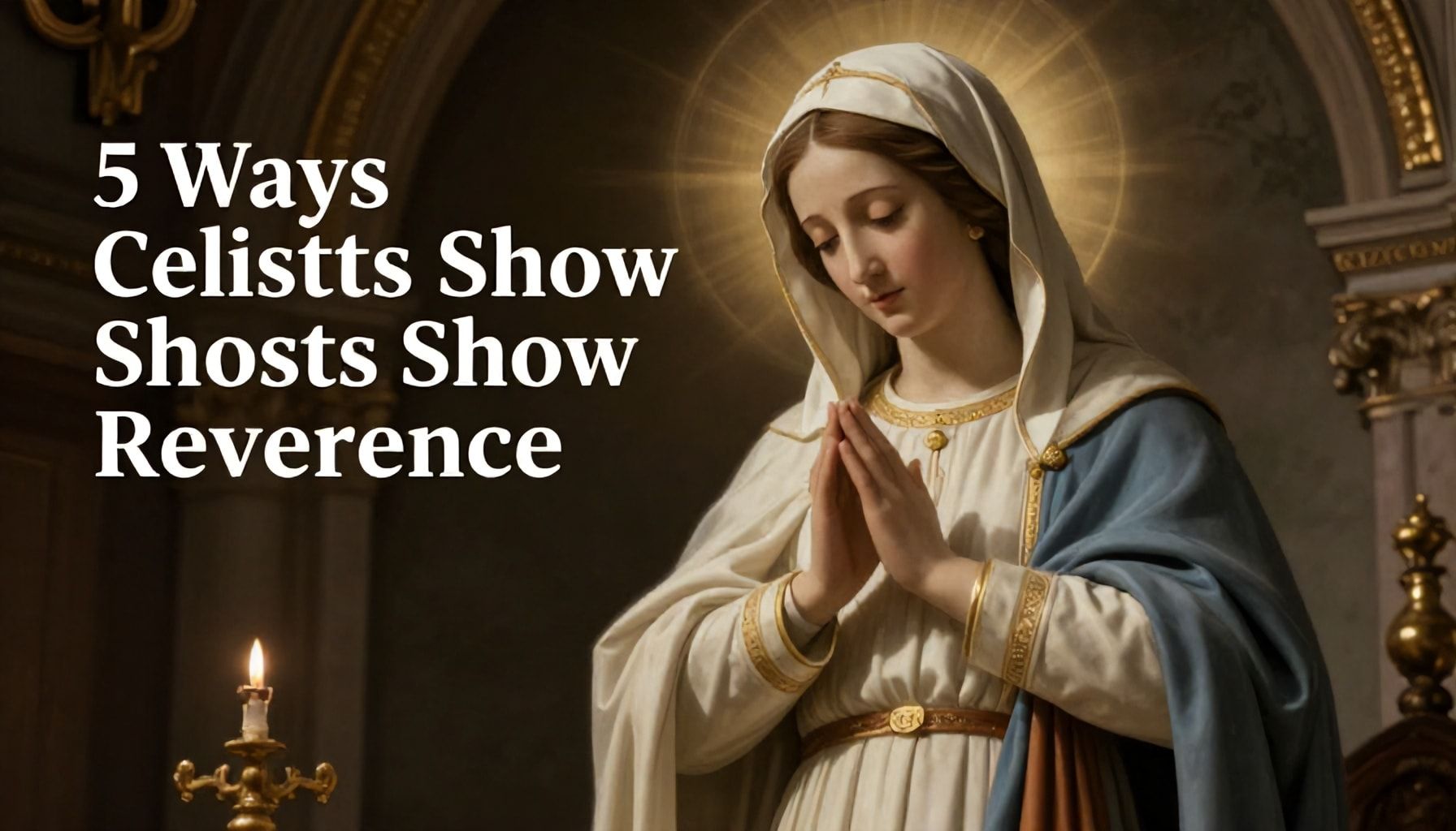 5 Ways Catholics Show Reverence to Mary*
