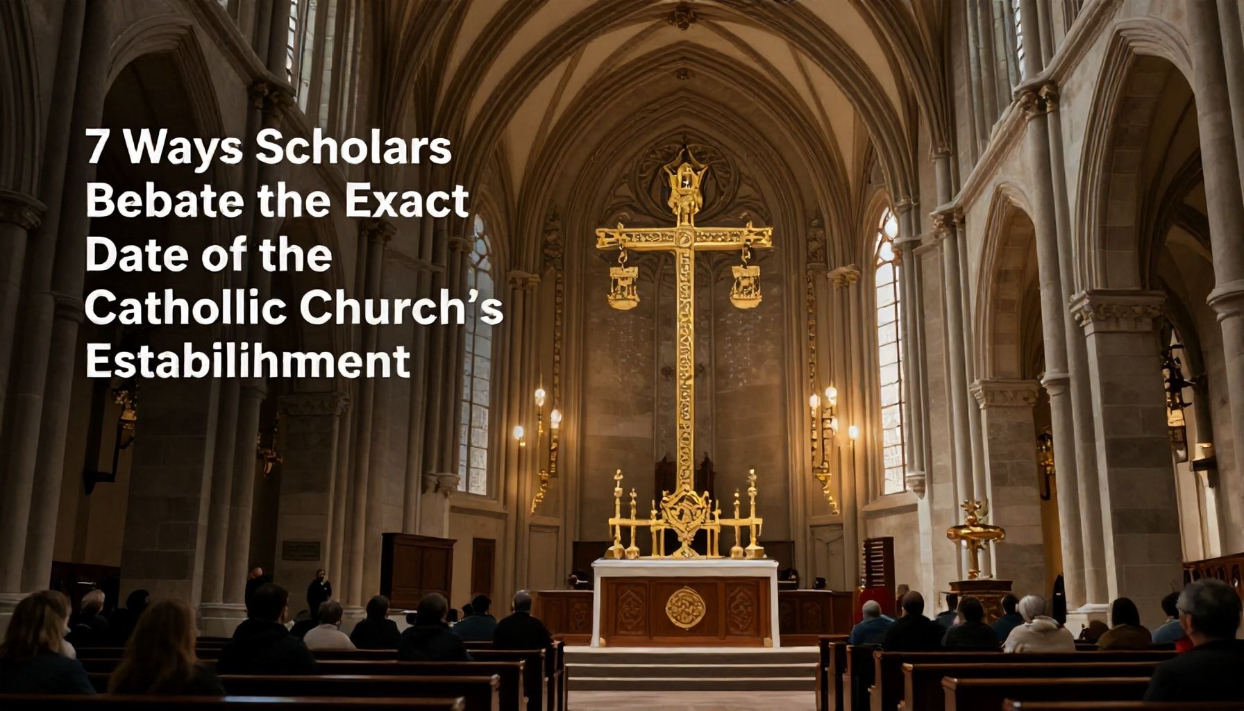 5 Ways Scholars Debate the Exact Date of the Catholic Church’s Establishment*