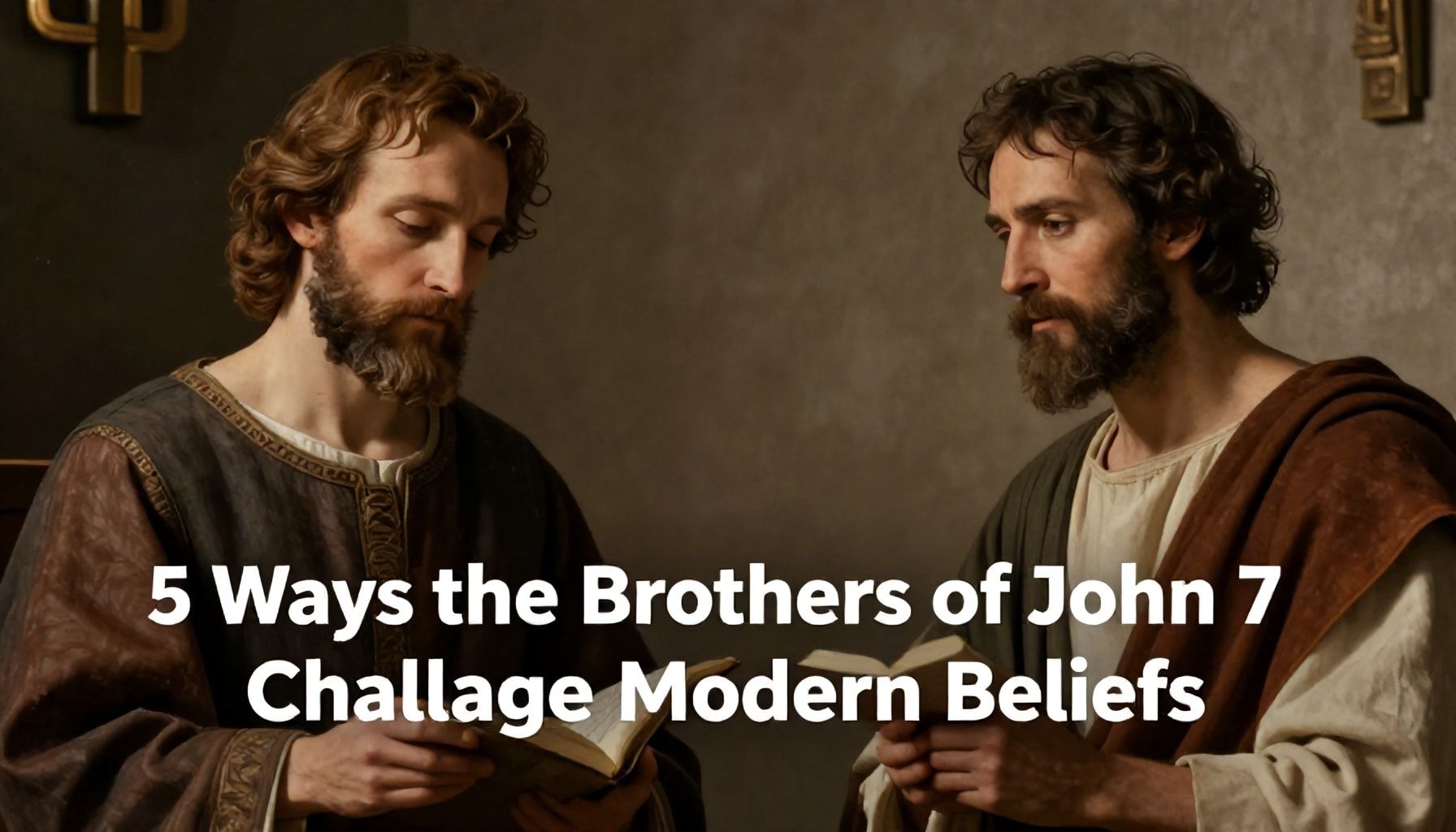 5 Ways the Brothers of John 7 Challenge Modern Beliefs*