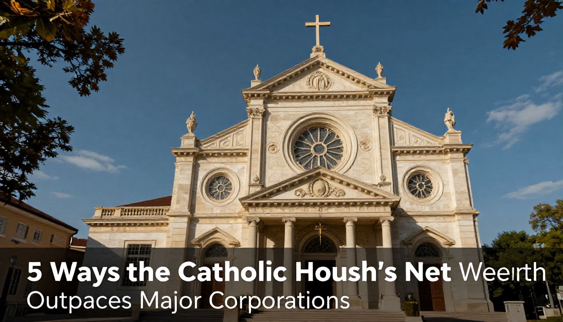 5 Ways the Catholic Church’s Net Worth Outpaces Major Corporations*
