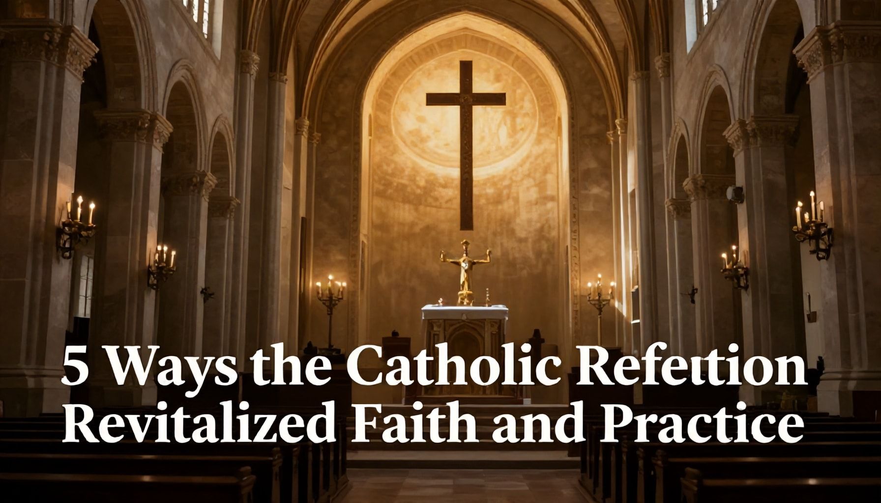 5 Ways the Catholic Reformation Revitalized Faith and Practice*