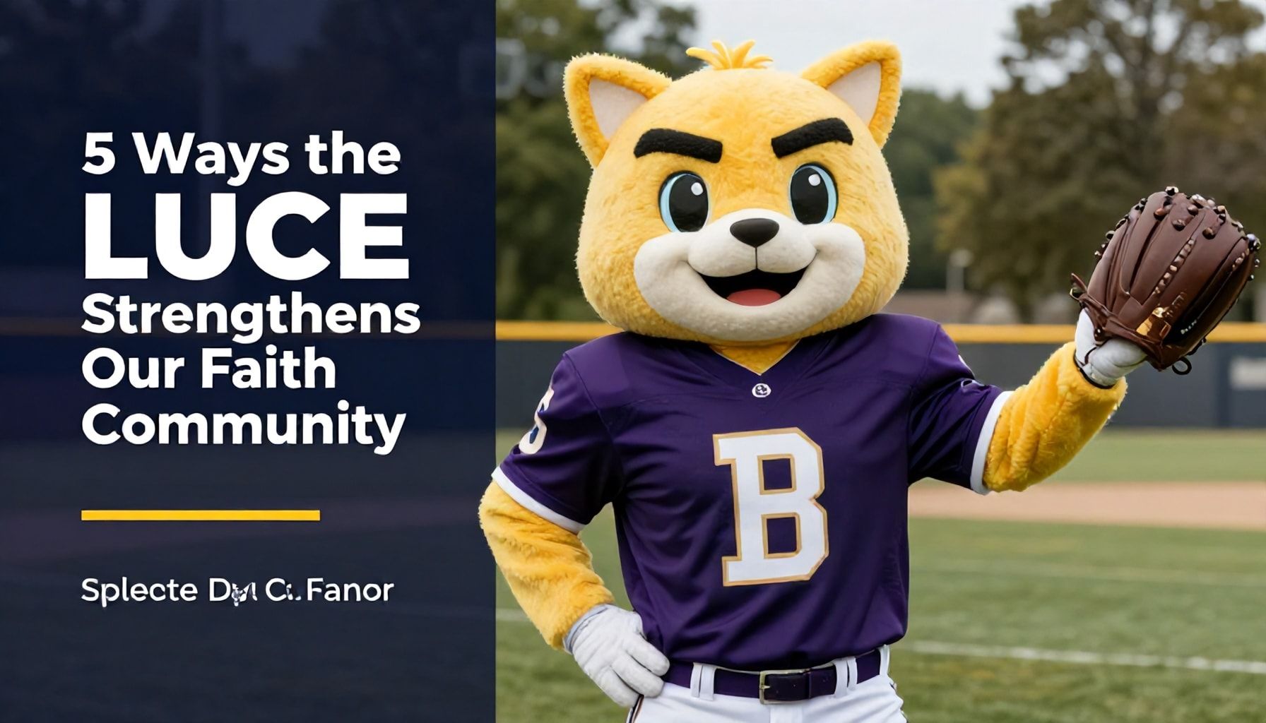 5 Ways the Luce Mascot Strengthens Our Faith Community*