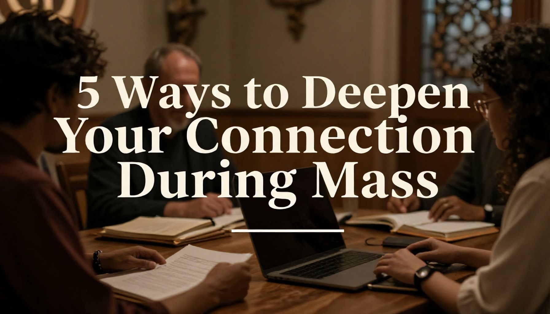 5 Ways to Deepen Your Connection During Mass*