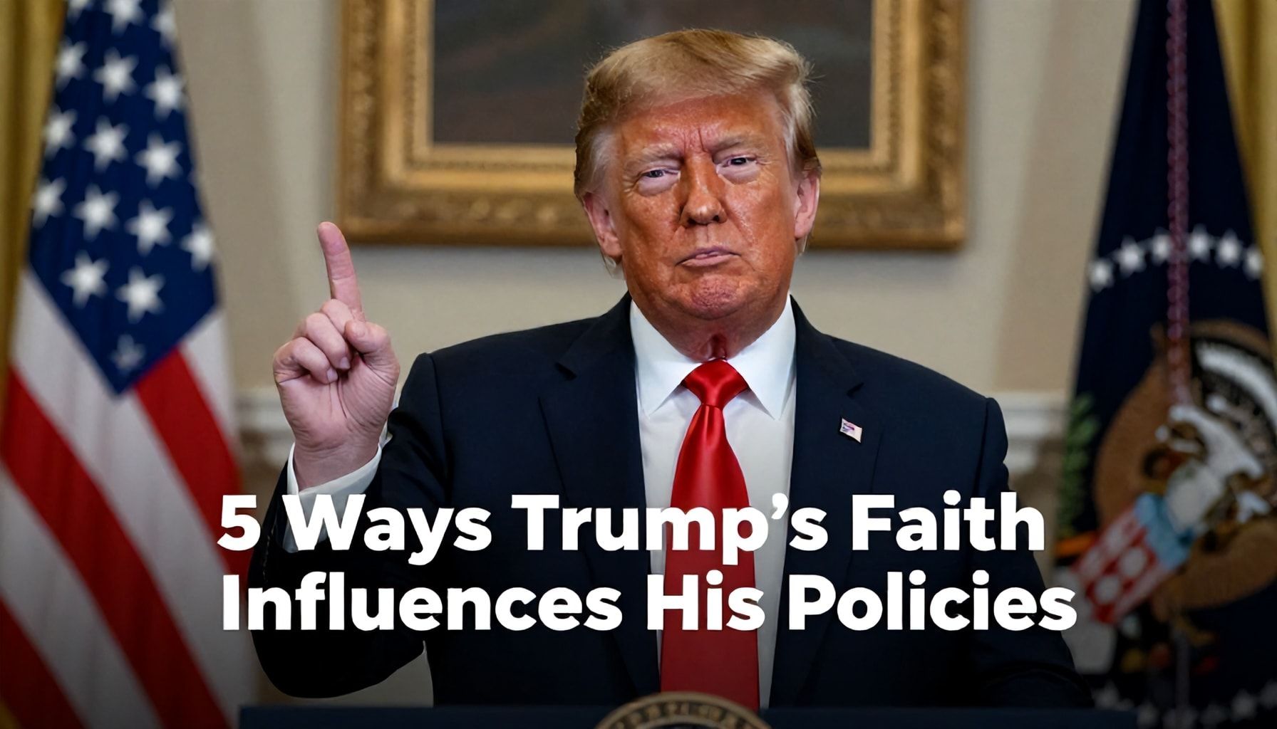 5 Ways Trump’s Faith Influences His Policies (And What Critics Say)*