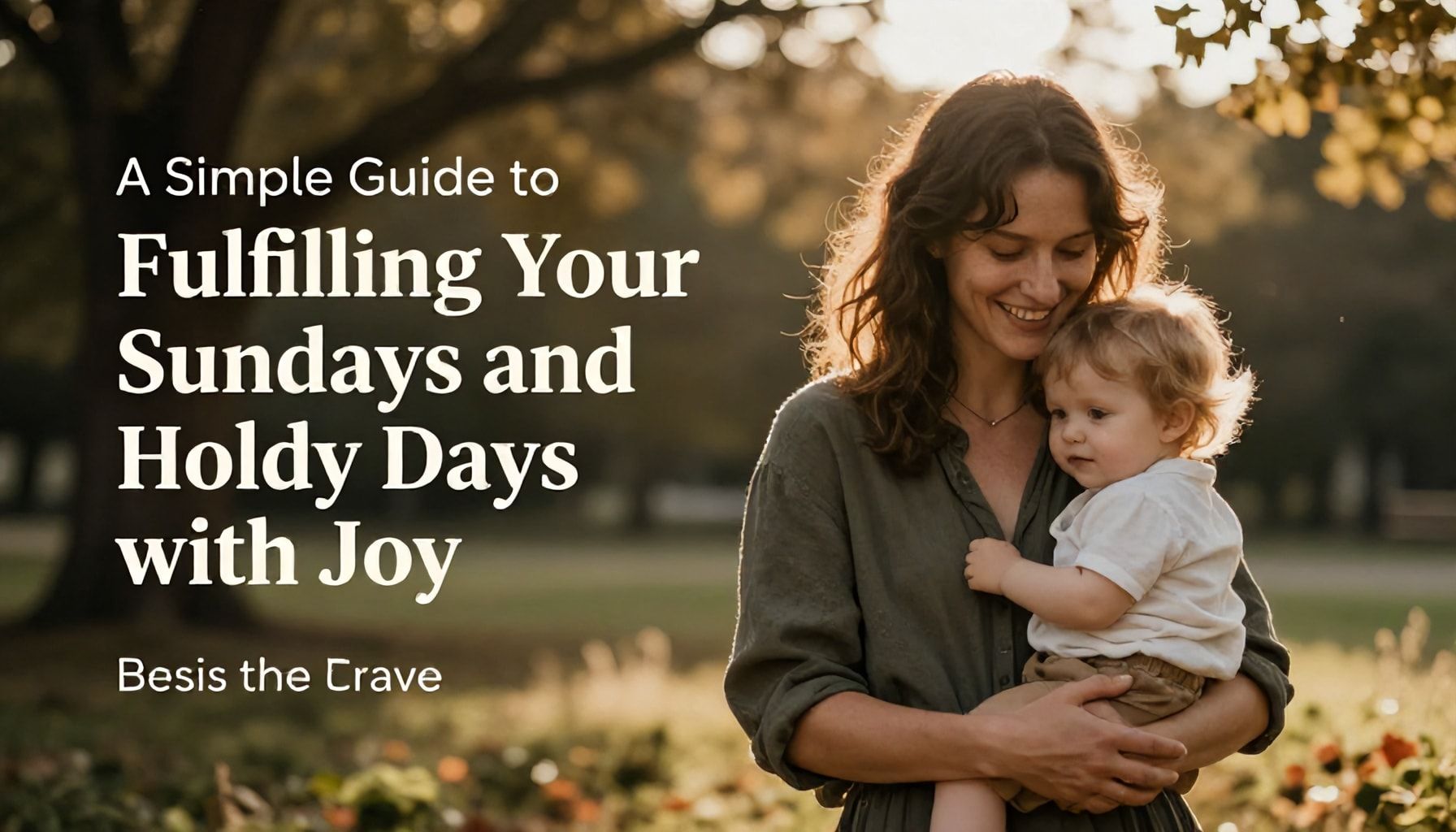 A Simple Guide to Fulfilling Your Sundays and Holy Days with Joy*