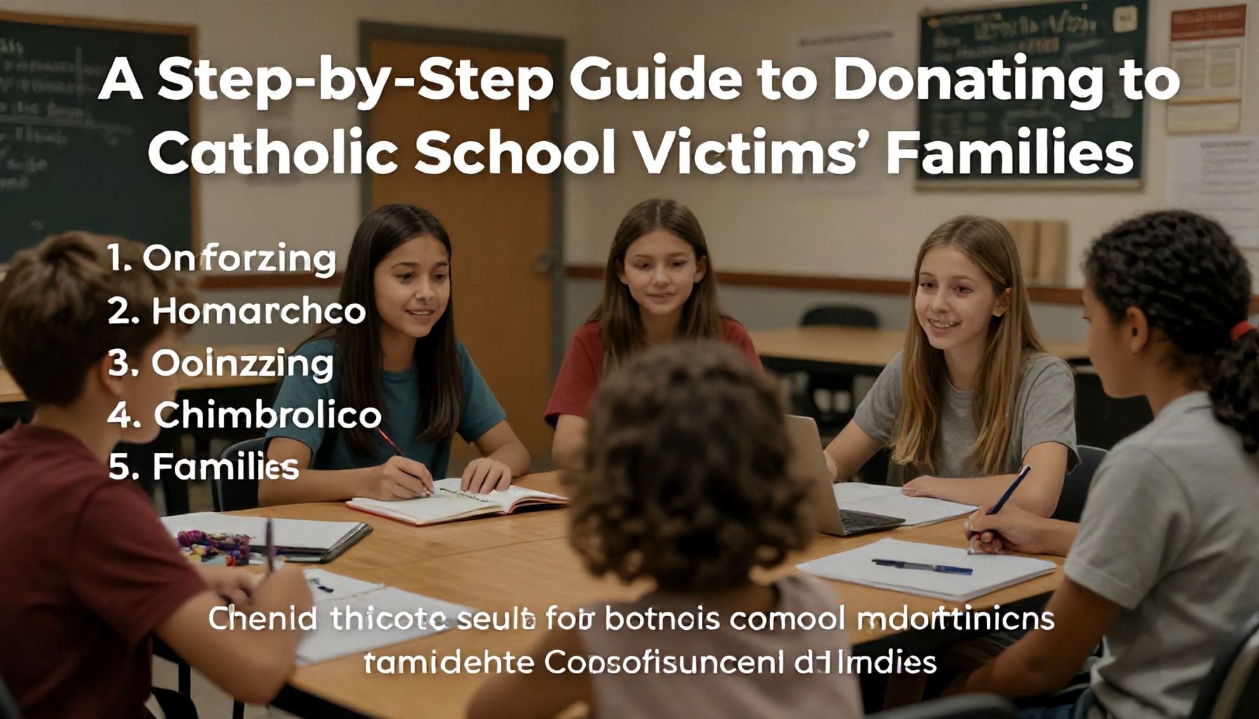 A Step-by-Step Guide to Donating to Catholic School Victims’ Families*