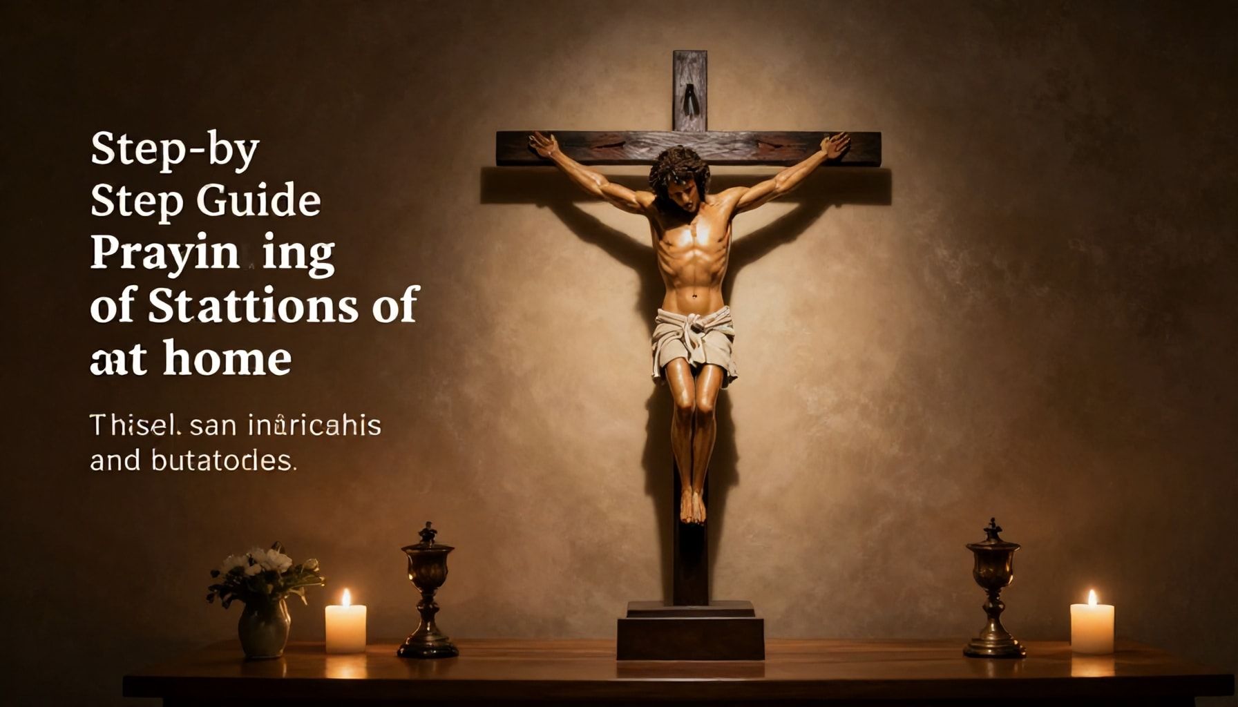 A Step-by-Step Guide to Praying the Stations of the Cross at Home*