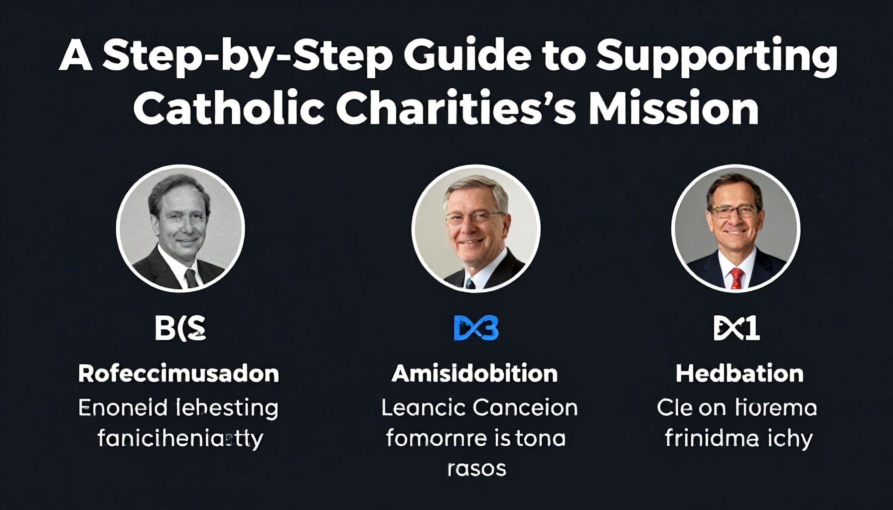 A Step-by-Step Guide to Supporting Catholic Charities’ Mission*