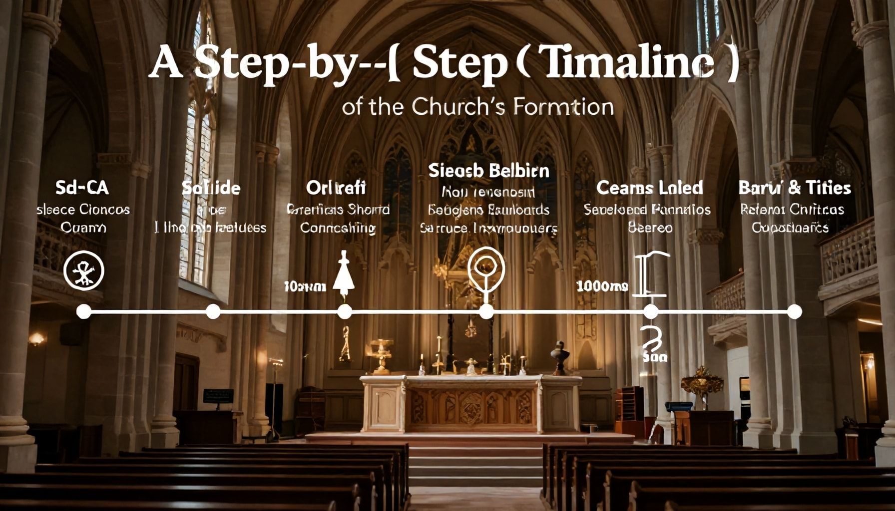 A Step-by-Step Timeline of the Church’s Formation*