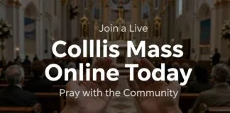 Join a Live Catholic Mass Online Today – Pray with the Community