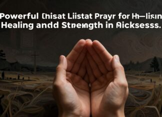 Powerful Catholic Prayer for Healing and Strength in Sickness