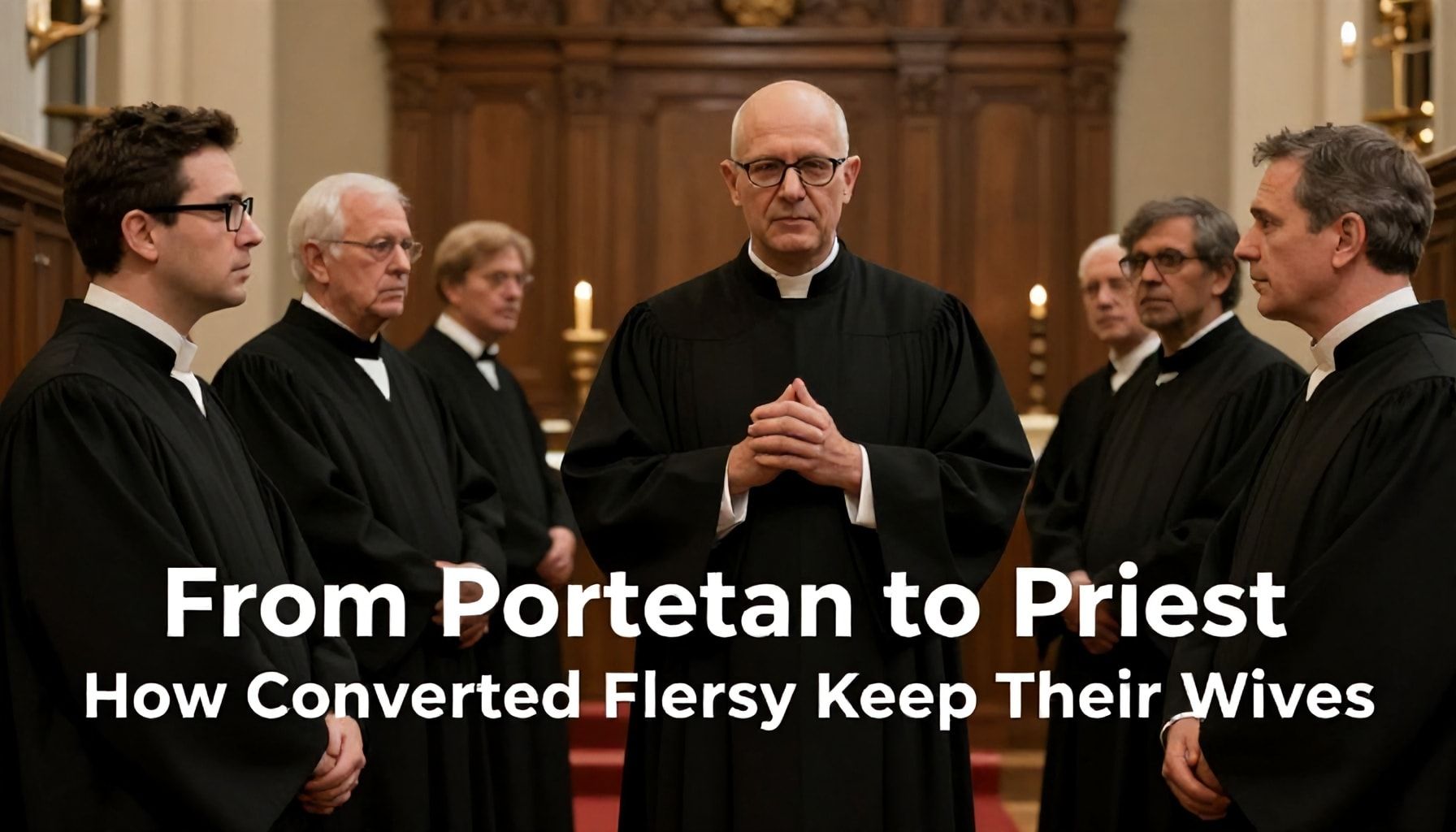 From Protestant to Priest: How Converted Clergy Keep Their Wives*