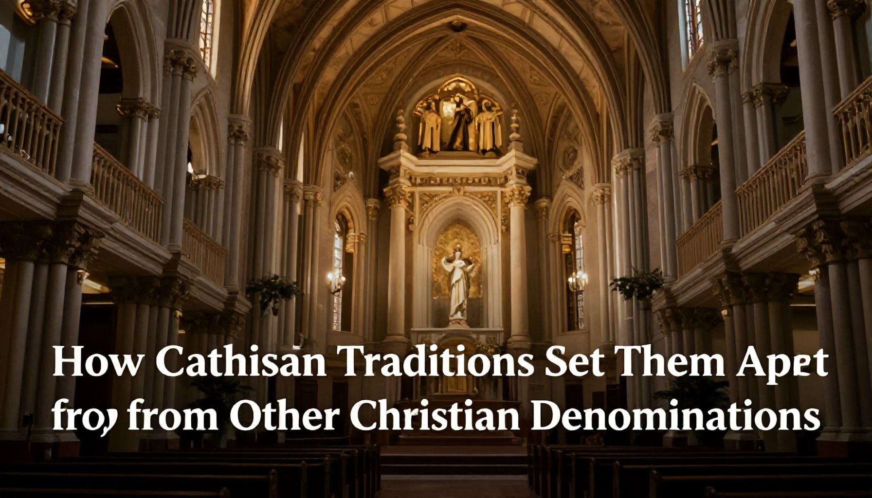 How Catholic Traditions Set Them Apart from Other Christian Denominations*