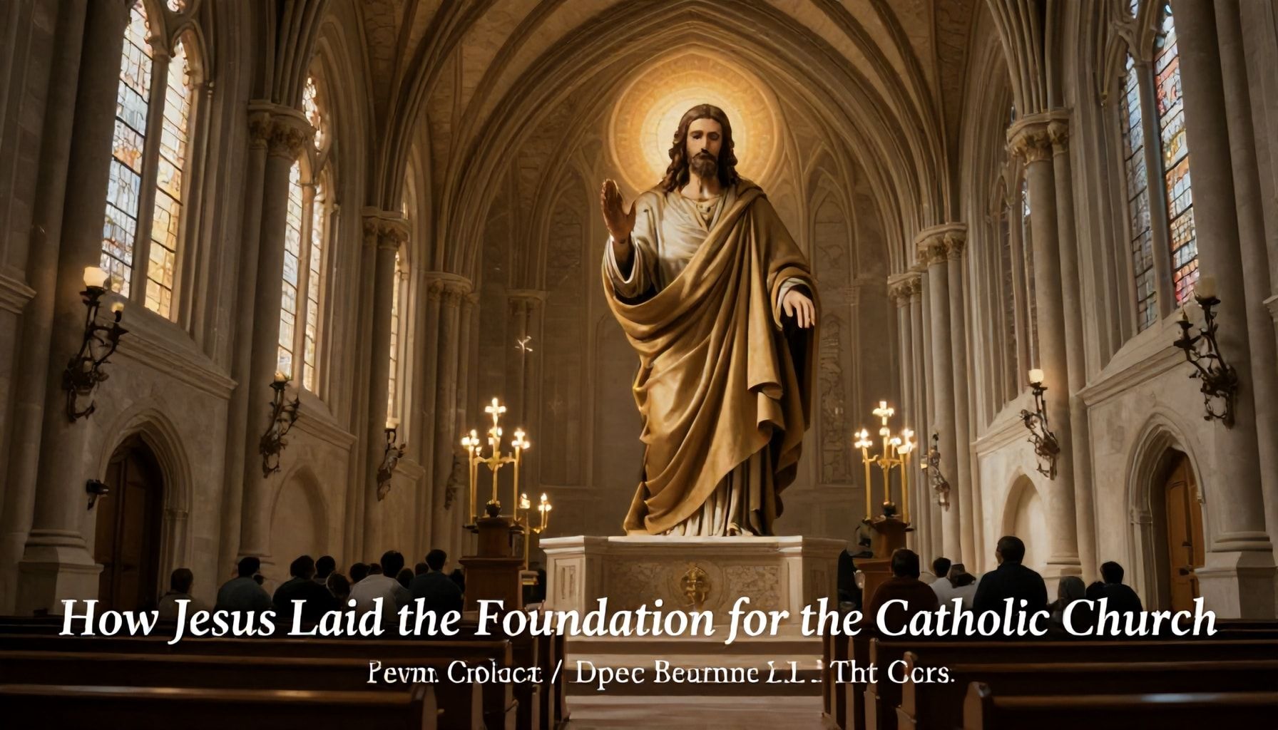 How Jesus Laid the Foundation for the Catholic Church*