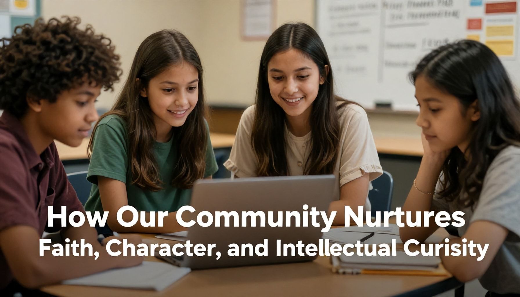 How Our Community Nurtures Faith, Character, and Intellectual Curiosity*