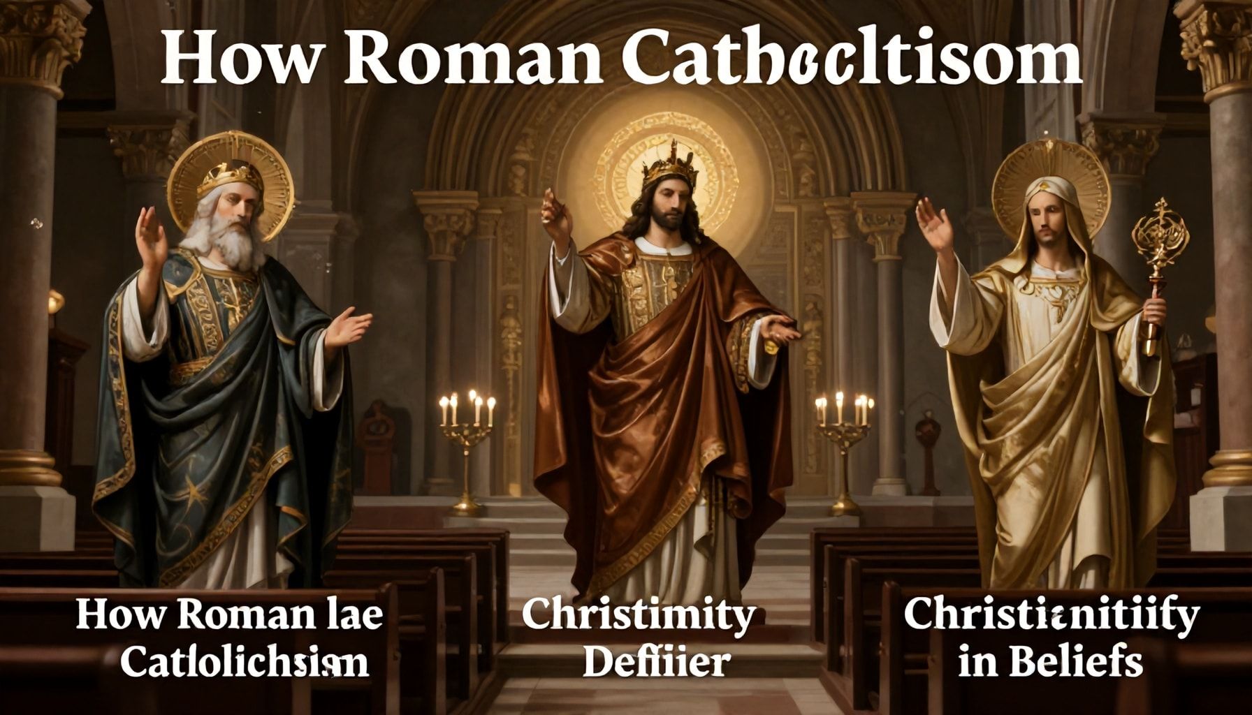 How Roman Catholicism and Christianity Differ in Core Beliefs*