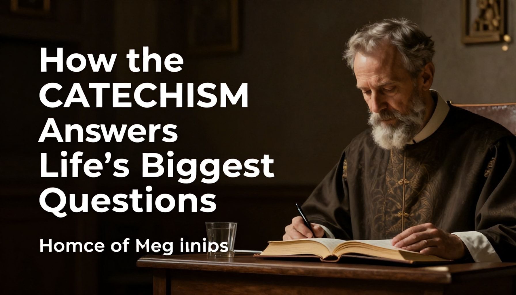 How the Catechism Answers Life’s Biggest Questions*