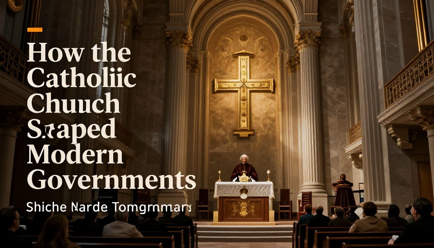 Exploring the Catholic Church's Enduring Influence Through History 1 How the Catholic Church Shaped Modern Governments*