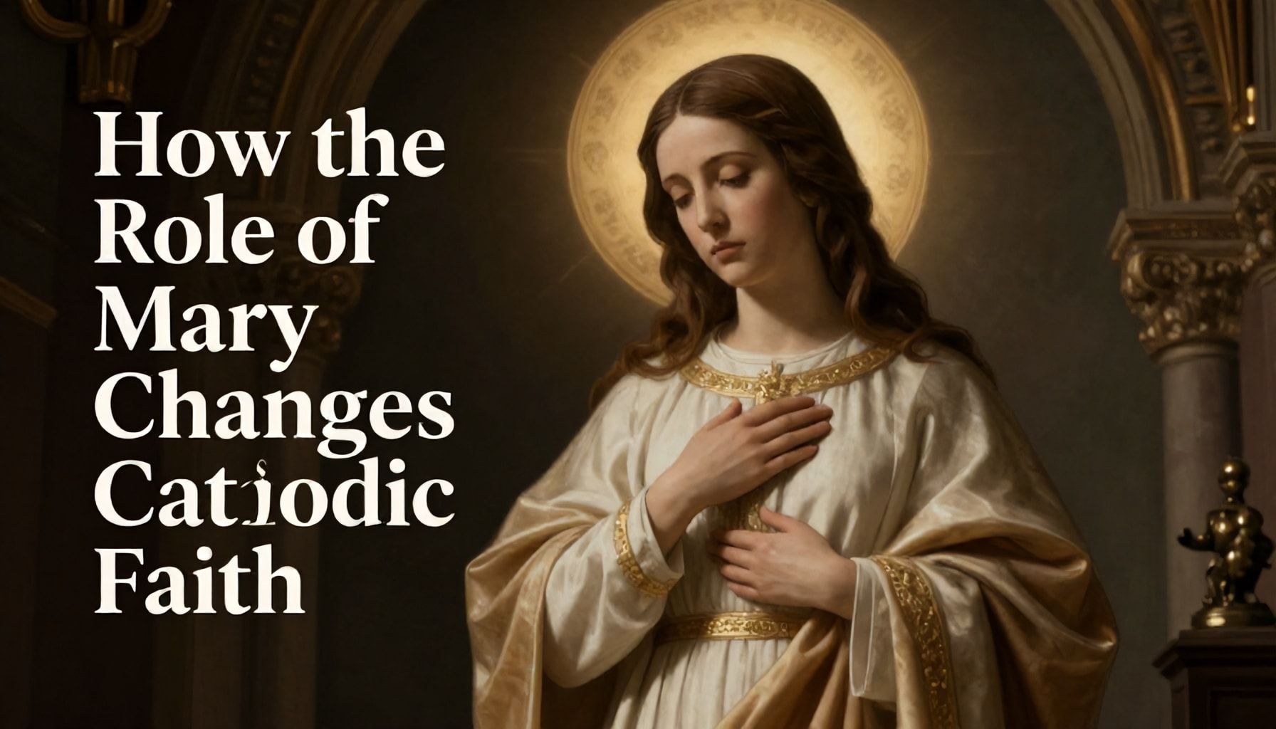 How the Role of Mary Changes the Catholic Faith*