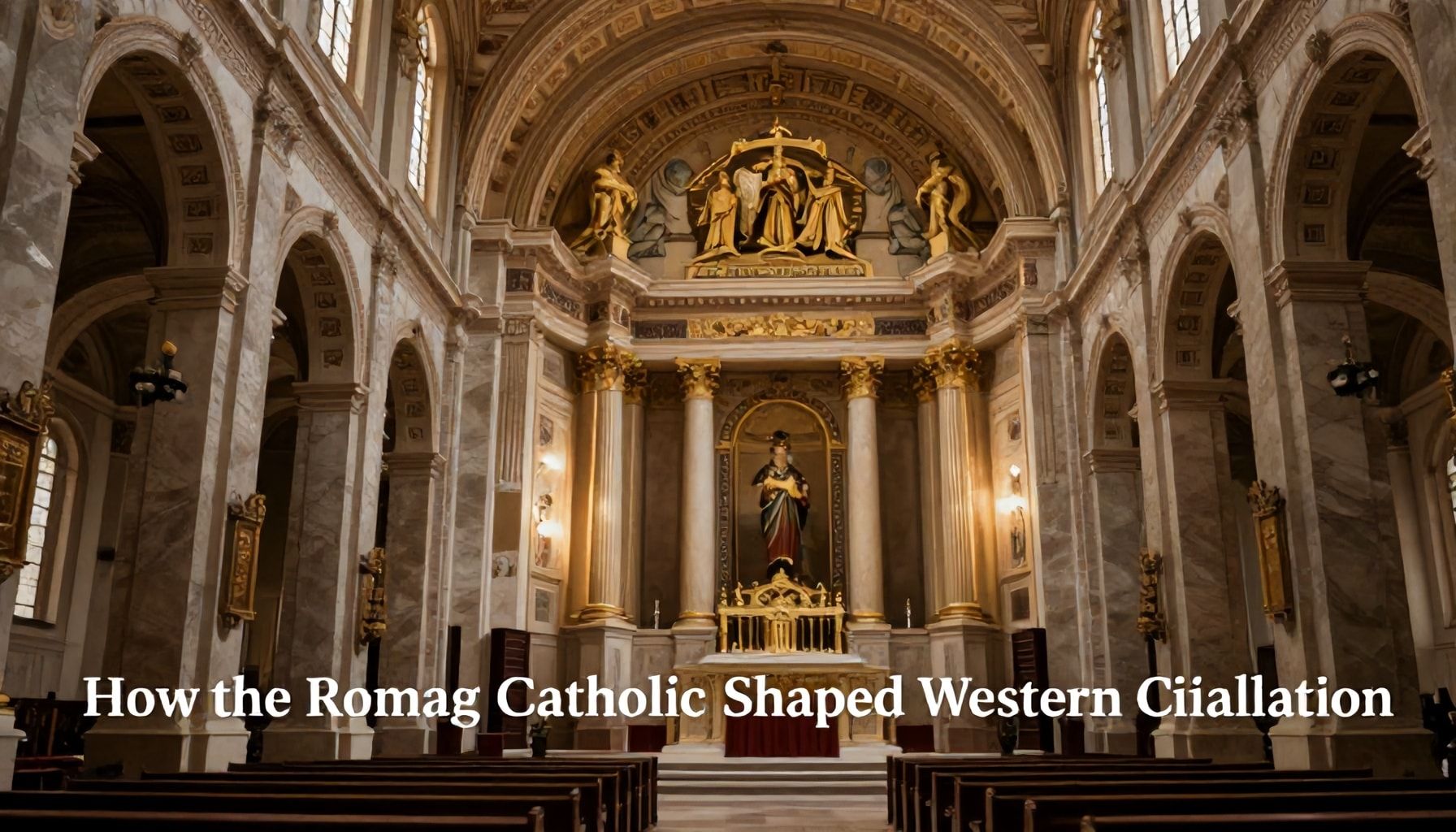How the Roman Catholic Church Shaped Western Civilization*