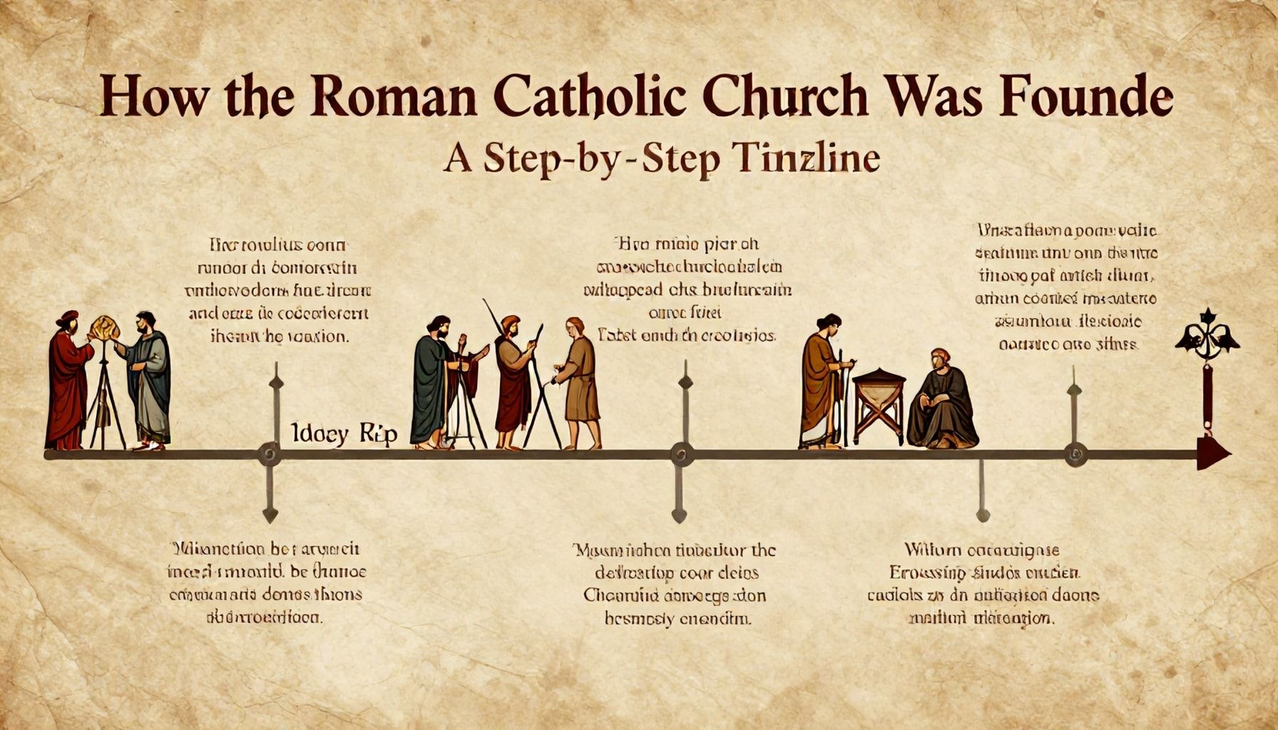 How the Roman Catholic Church Was Founded: A Step-by-Step Timeline*