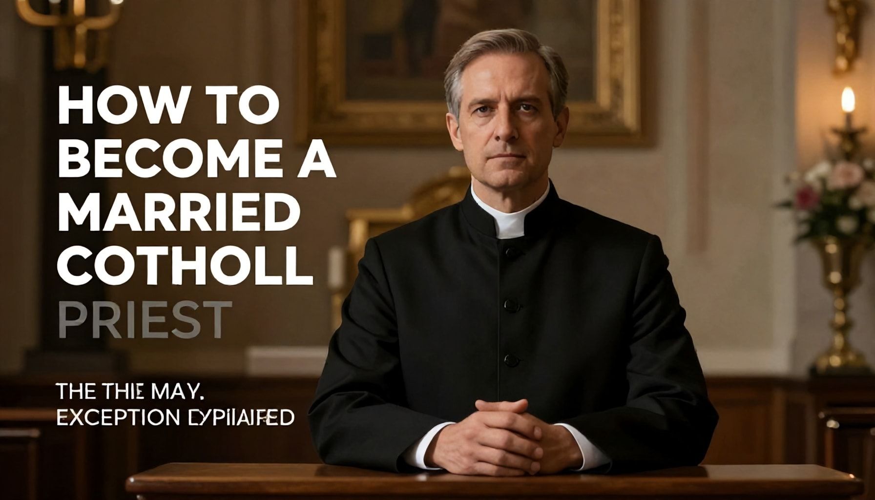 How to Become a Married Catholic Priest: The Rare Exceptions Explained*