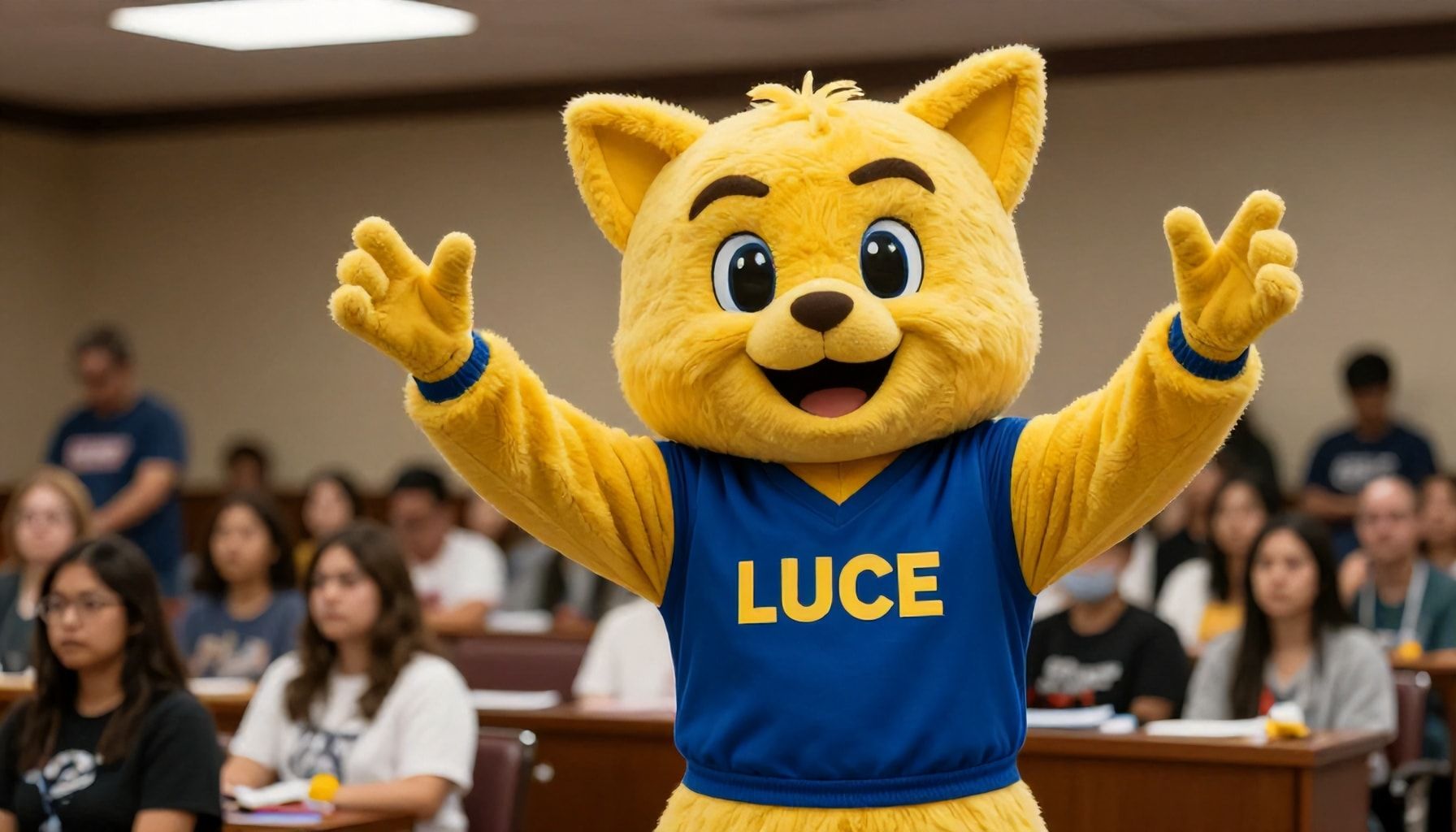 How to Incorporate the Luce Mascot into Your Worship Experience*