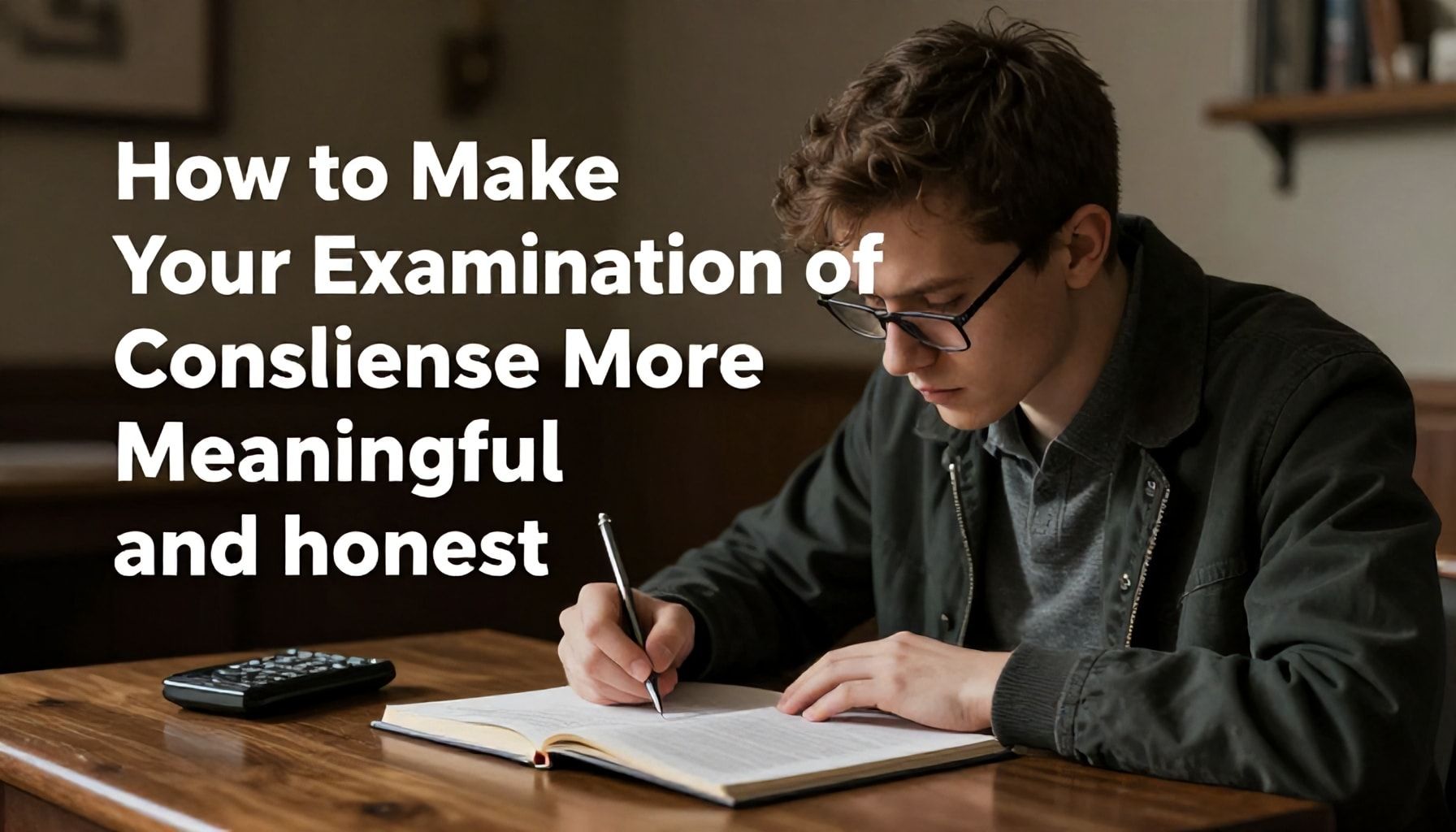 How to Make Your Examination of Conscience More Meaningful and Honest*