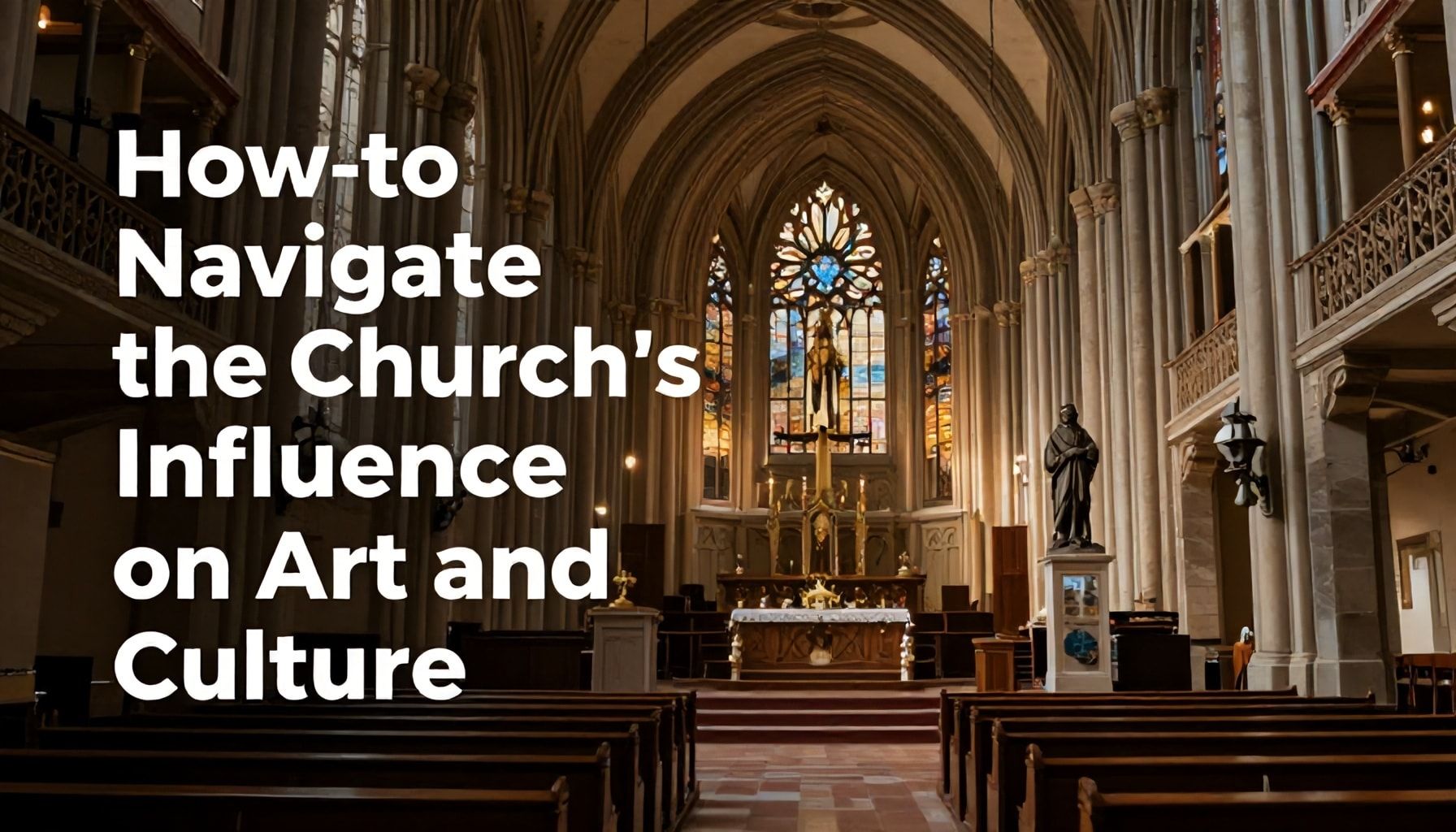 Exploring the Catholic Church's Enduring Influence Through History 5 How-to Navigate the Church’s Influence on Art and Culture*