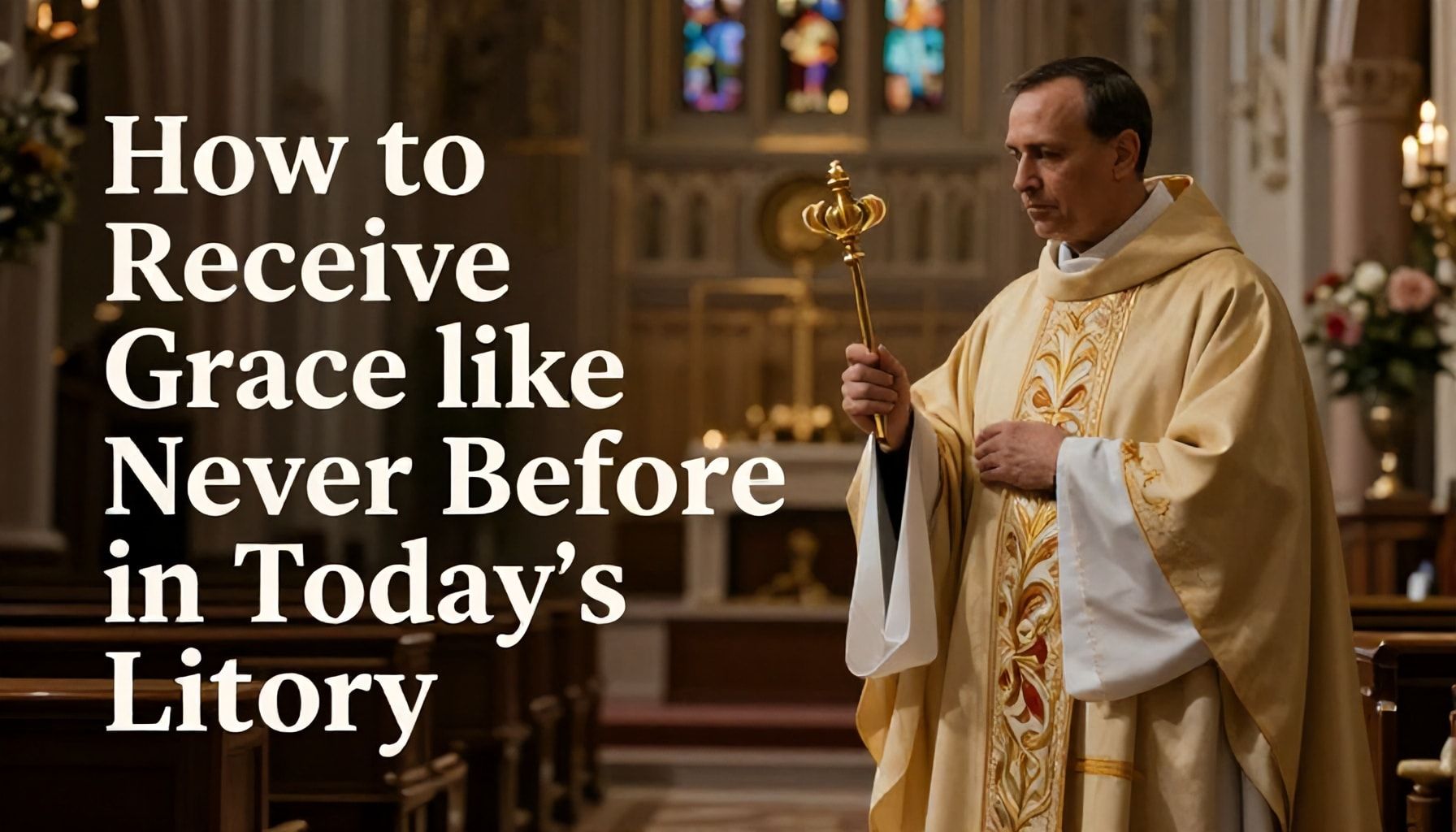 How to Receive Grace Like Never Before in Today’s Liturgy*