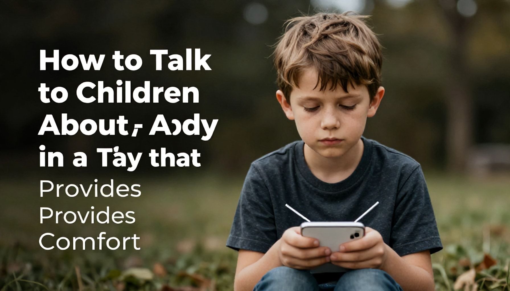 How to Talk to Children About Tragedy in a Way That Provides Comfort*