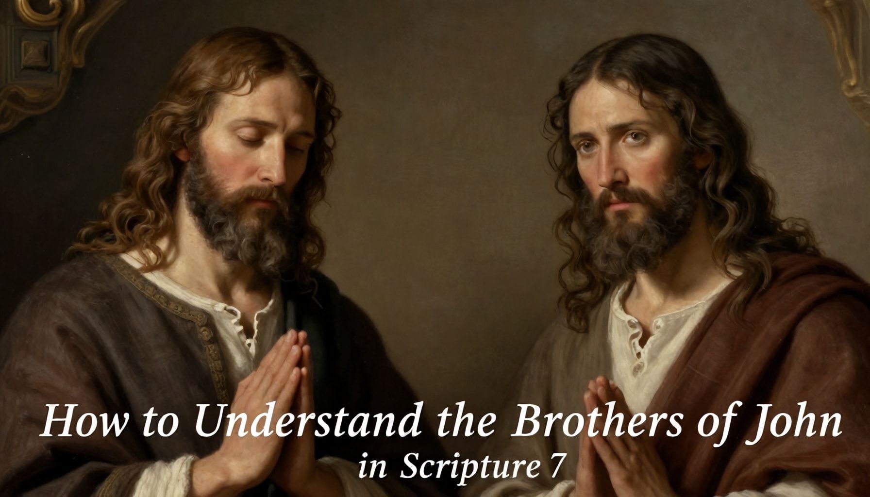 How to Understand the Brothers of John 7 in Scripture*