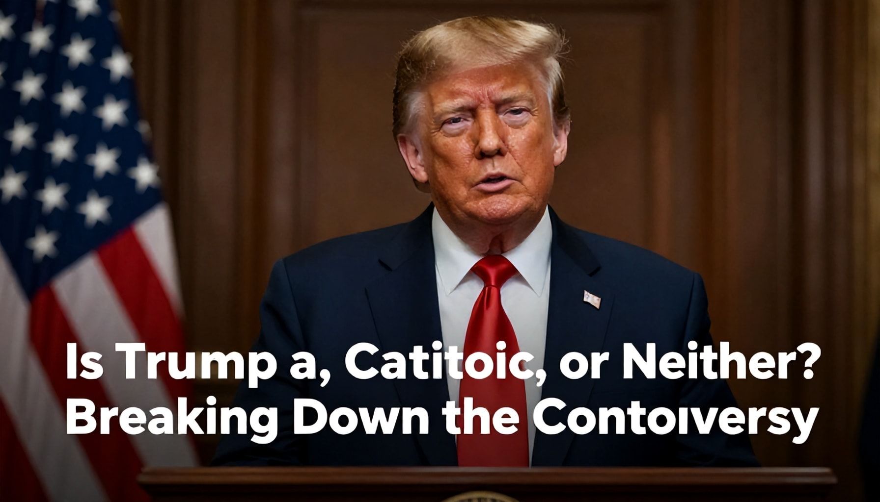 Is Trump a Christian, Catholic, or Neither? Breaking Down the Controversy*