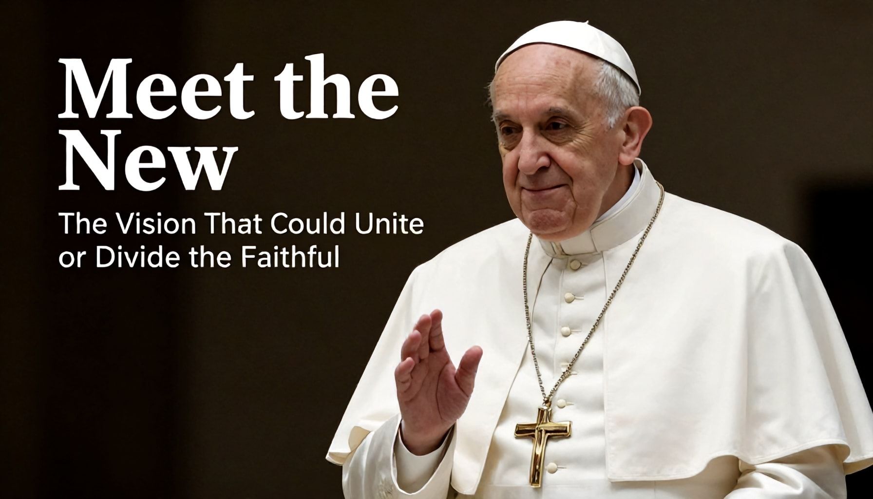 Meet the New Pope: The Vision That Could Unite or Divide the Faithful*