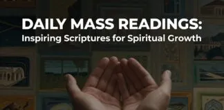 Daily Mass Readings: Inspiring Scriptures for Spiritual Growth