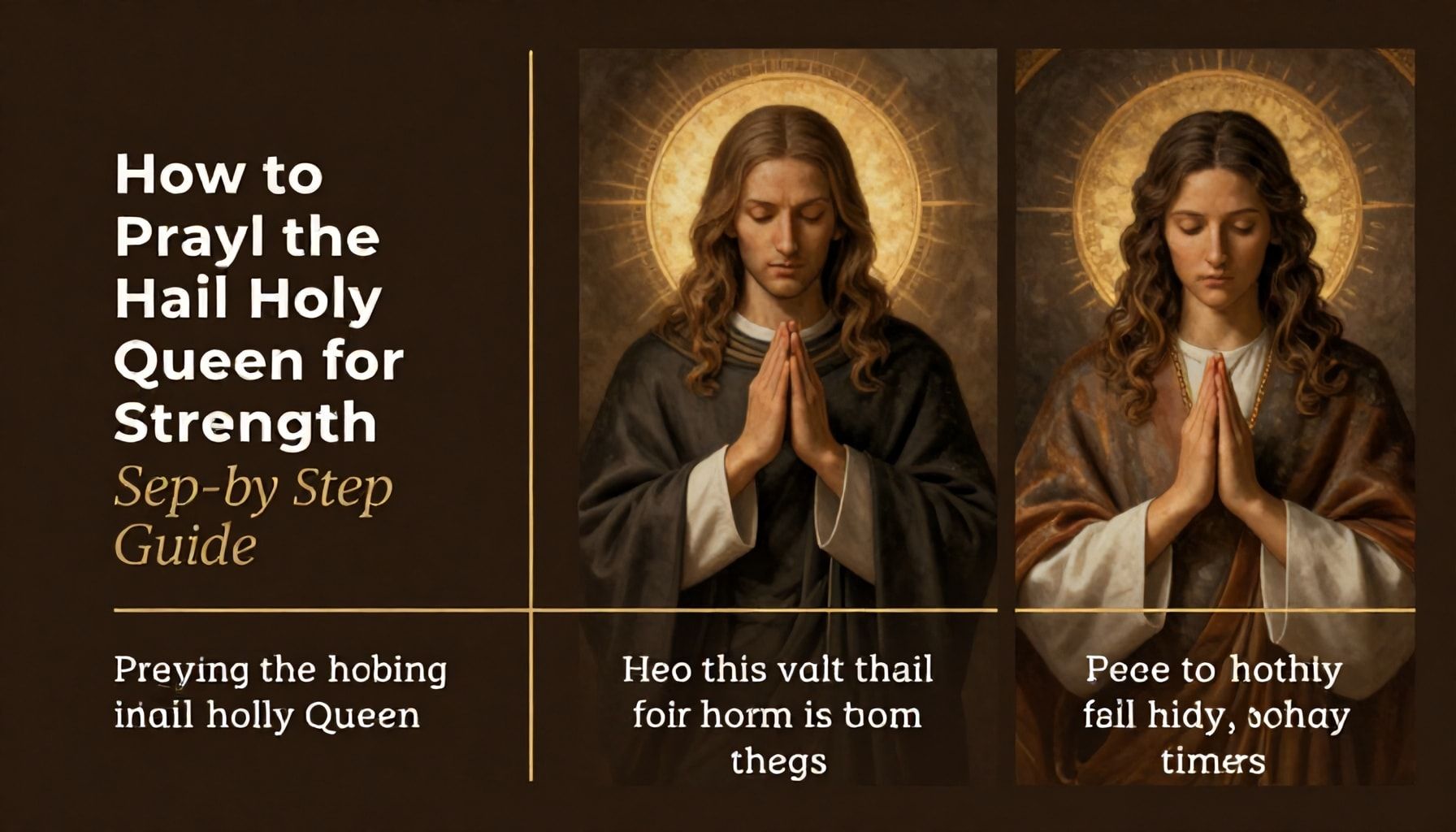 Step-by-Step Guide: How to Pray the Hail Holy Queen for Strength in Tough Times*
