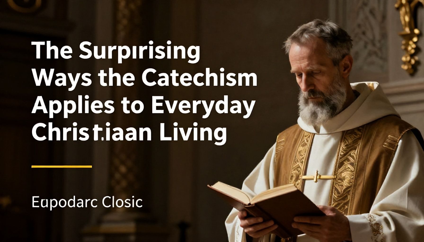 The Surprising Ways the Catechism Applies to Everyday Christian Living*