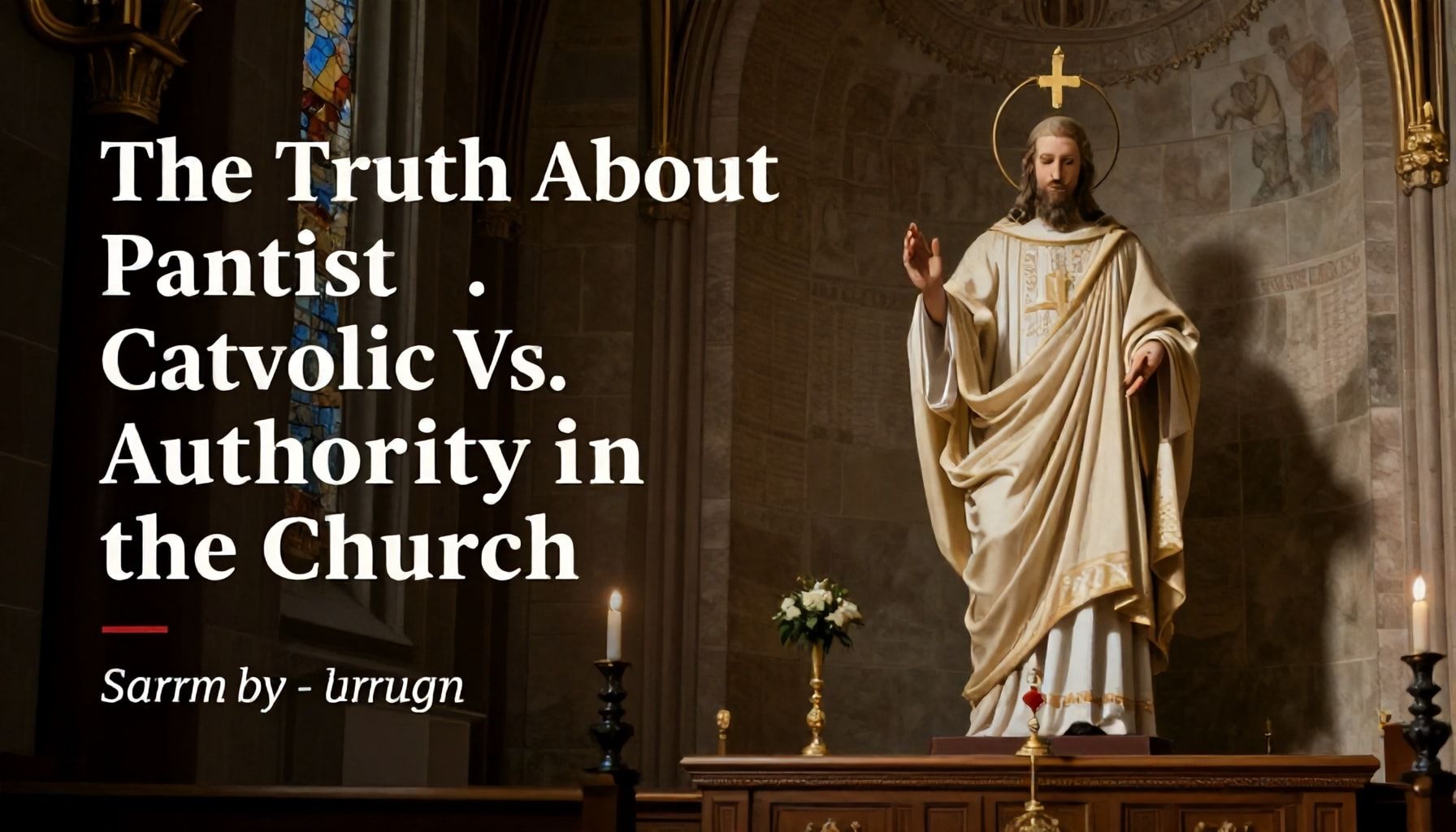 The Truth About Baptist vs. Catholic Authority in the Church*