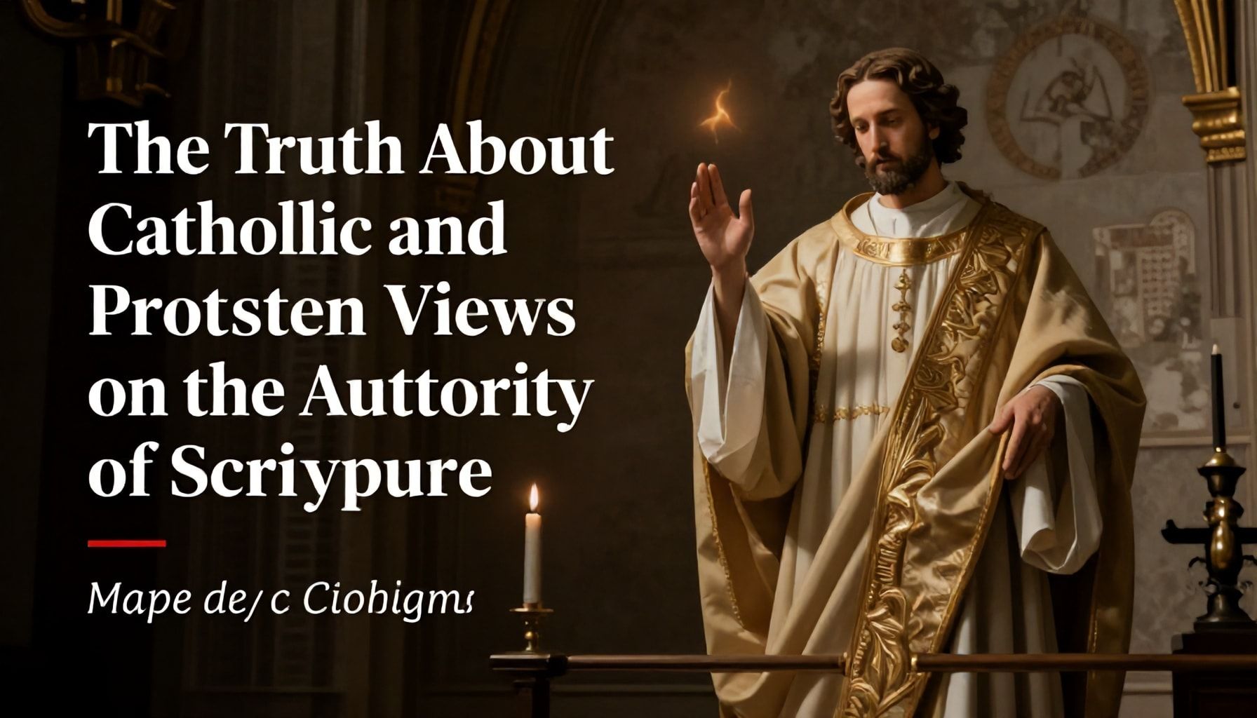 The Truth About Catholic and Protestant Views on the Authority of Scripture*
