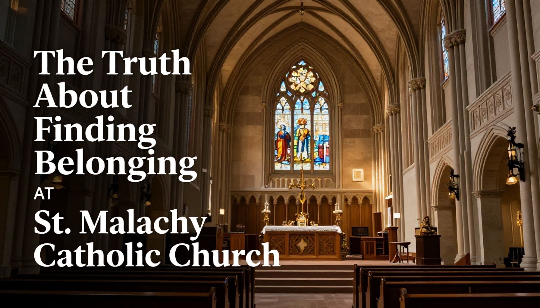 The Truth About Finding Belonging at St. Malachy Catholic Church*