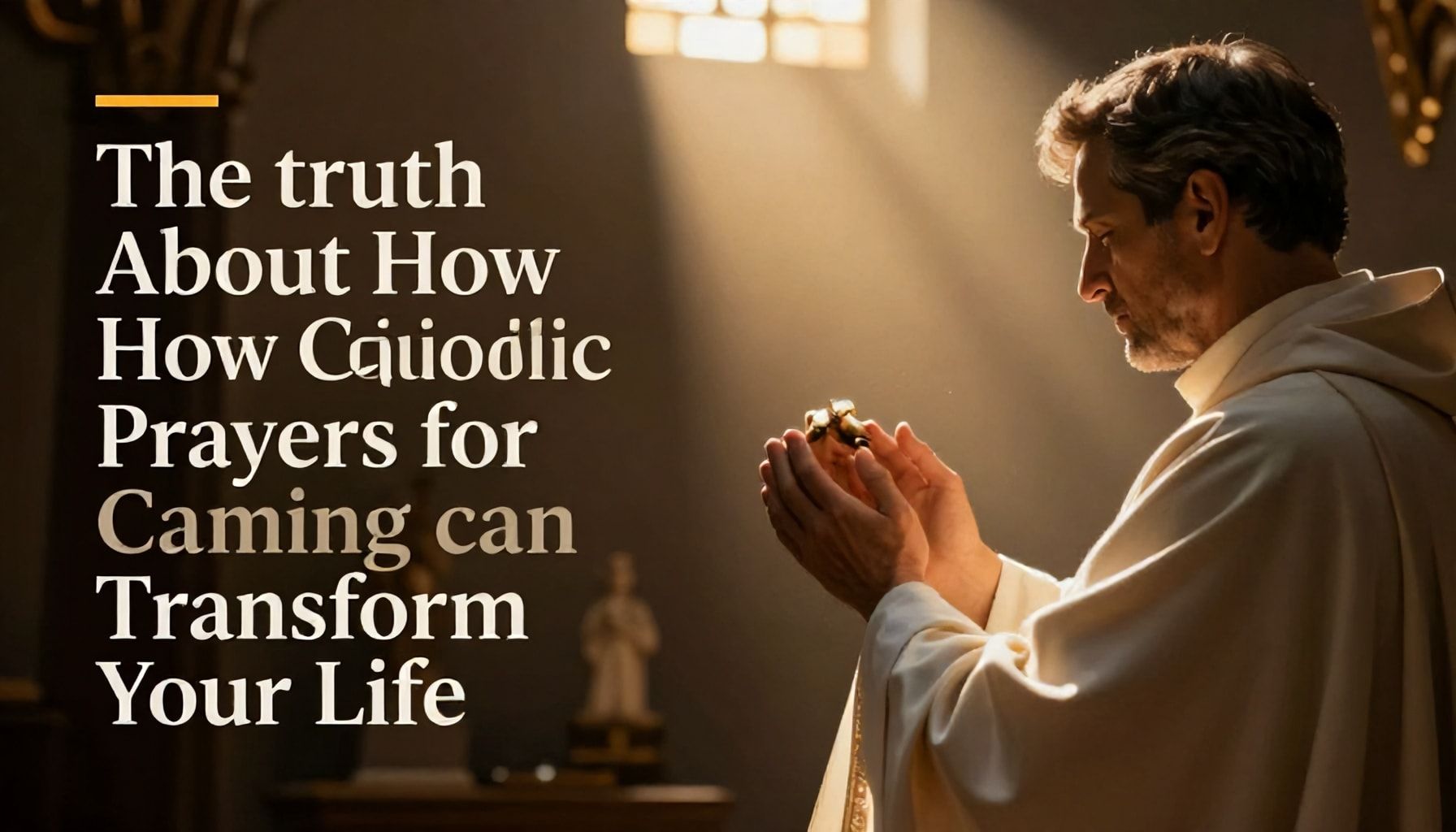 The Truth About How Catholic Prayers for Healing Can Transform Your Life"*