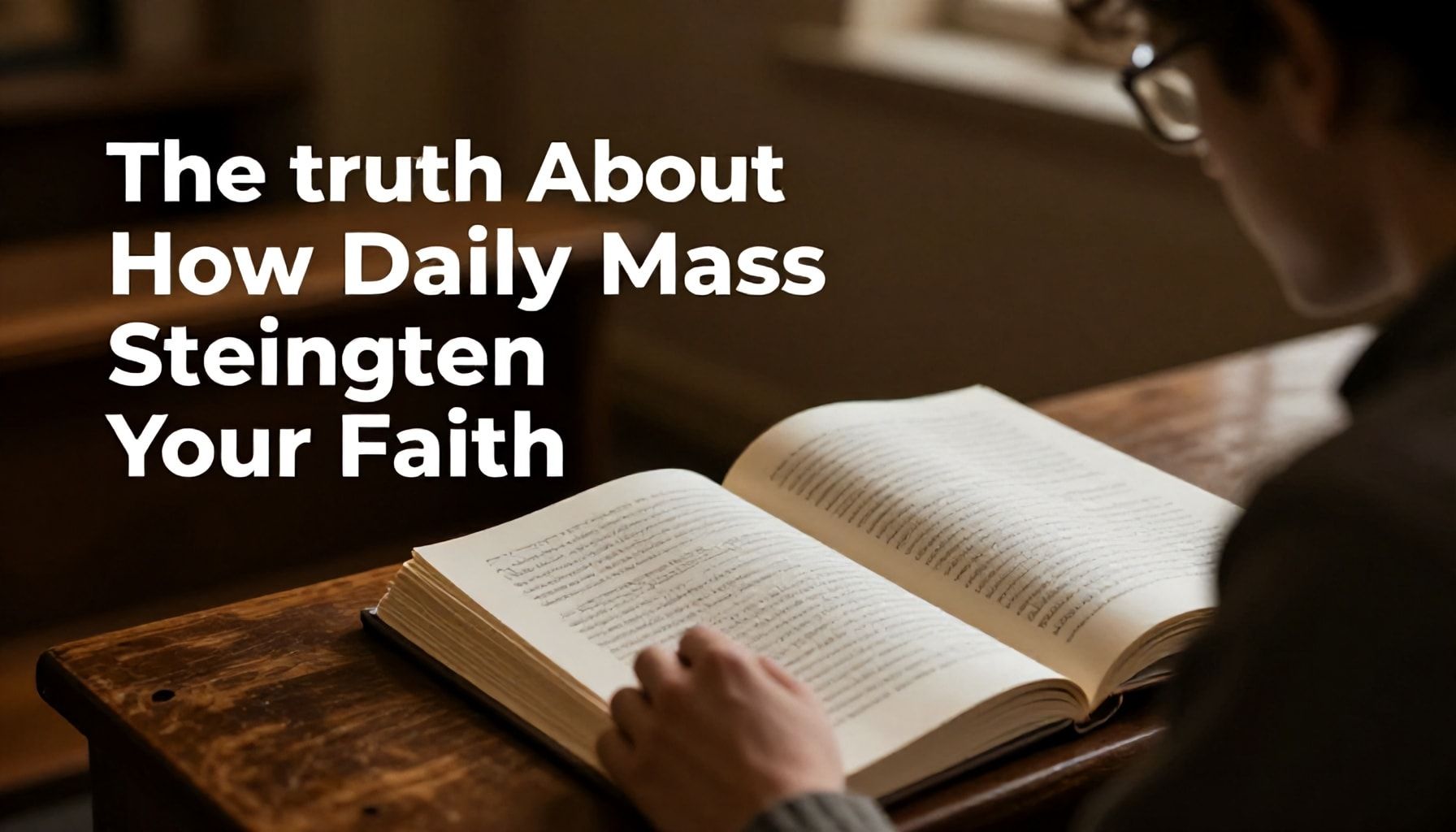 The Truth About How Daily Mass Readings Strengthen Your Faith*