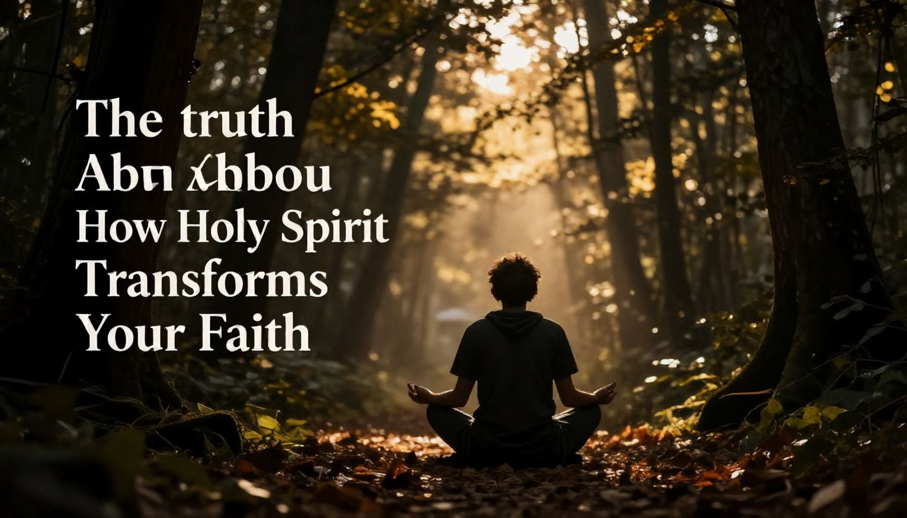 The Truth About How the Holy Spirit Transforms Your Faith*