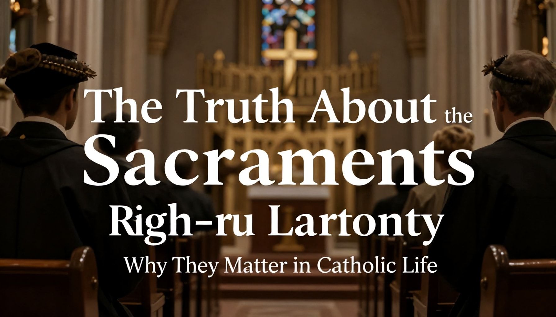 The Truth About the Sacraments: Why They Matter in Catholic Life*
