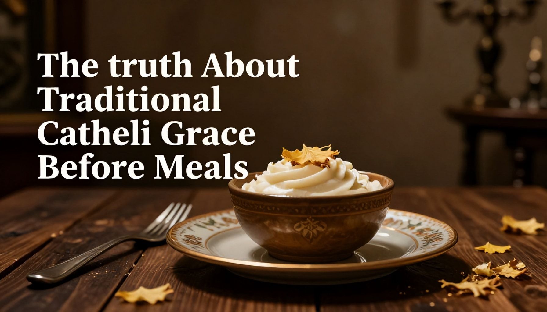 The Truth About Traditional Catholic Grace Before Meals*