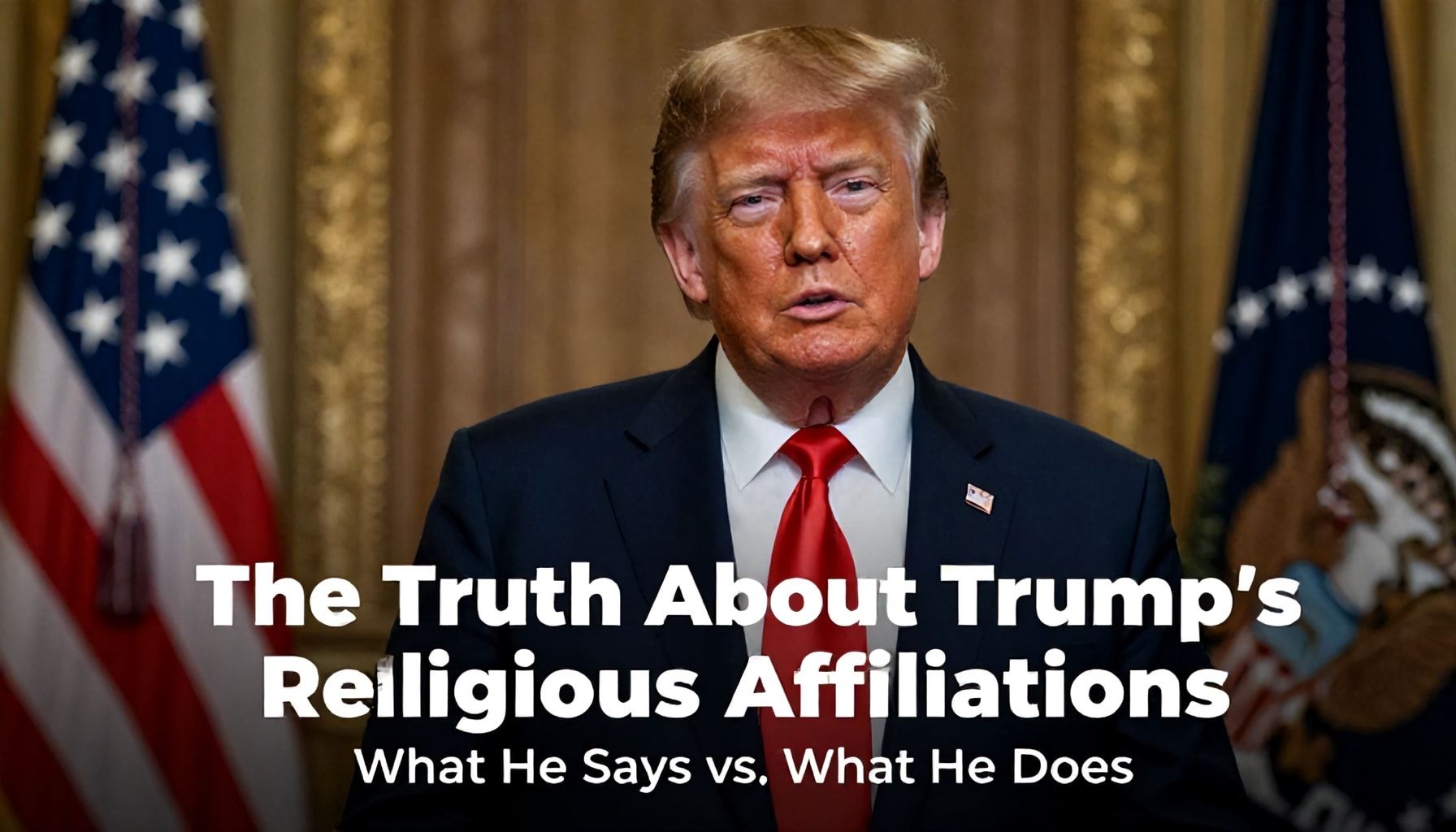 The Truth About Trump’s Religious Affiliations: What He Says vs. What He Does*